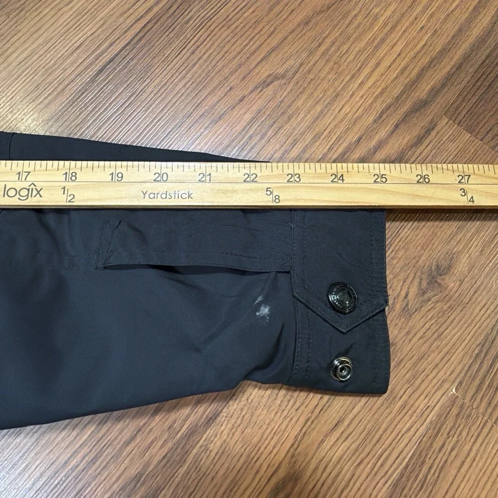 Polo Ralph Lauren Jacket Mens M Black Oxford Field Water Repellant Military
